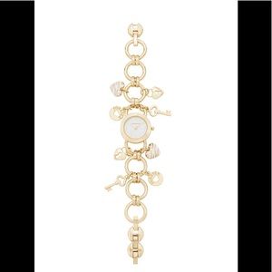 Women's GoldTone Charm Bracelet Watch 26mm